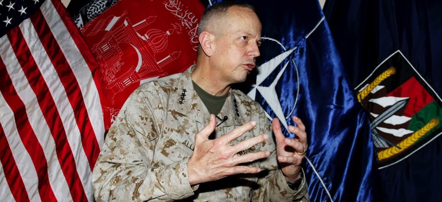 U.S. Marine Gen. John Allen in 2013.