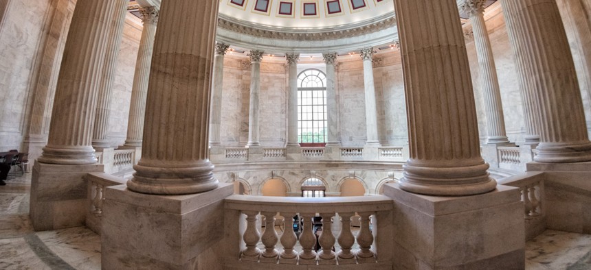 The Rotunda inside the Russell Senate Office Building in Washington, D.C.