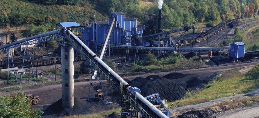 A coal mine in West Virginia