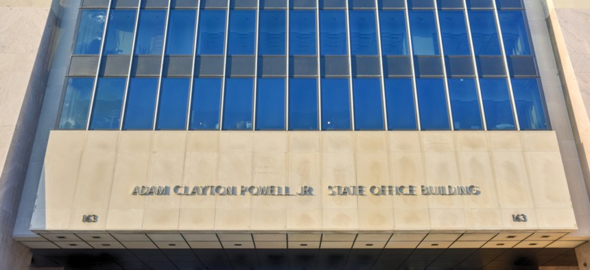 The Adam Clayton Powell, Jr. State Office Building in New York City