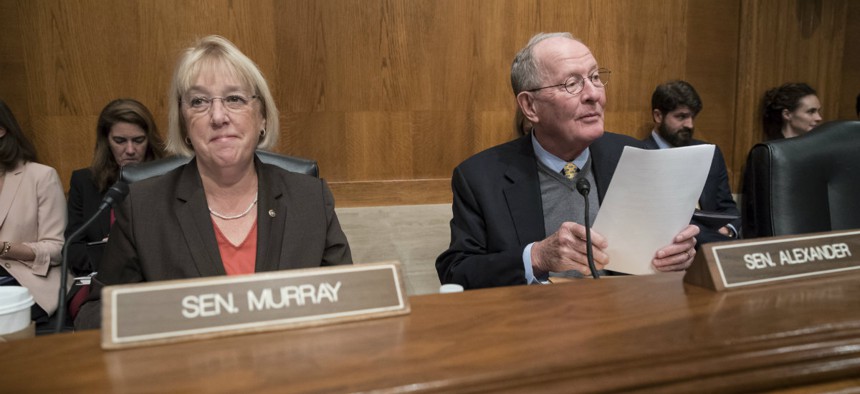 Sen. Patty Murray, the ranking member, and Sen. Lamar Alexander, chairman of the Senate Health, Education, Labor, and Pensions Committee