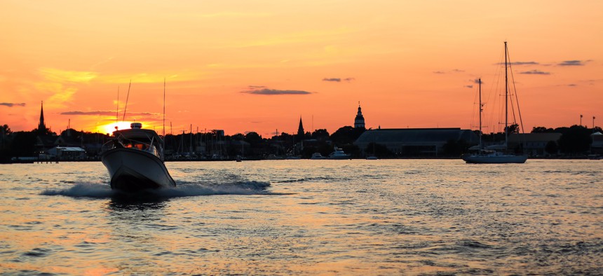 Annapolis, Maryland is located on Chesapeake Bay.