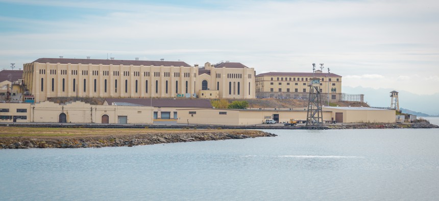 San Quentin State Prison in San Quentin, Ca. 