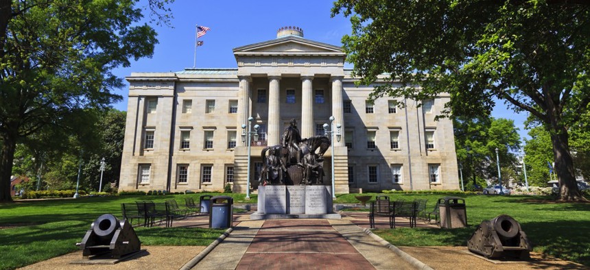 North Carolina Capitol Building in Raleigh, Nc. 