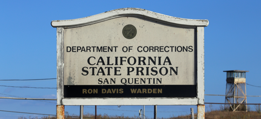 San Quentin State Prison near San Francisco