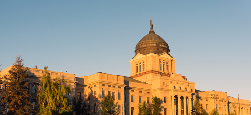 The Montana State Capitol in Helena