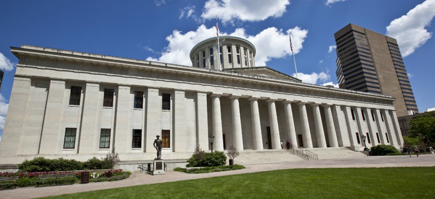 The Ohio State Capitol. 
