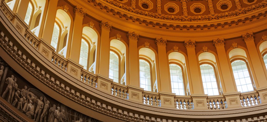 The Rotunda of the U.S. Capitol in Washington, D.C.