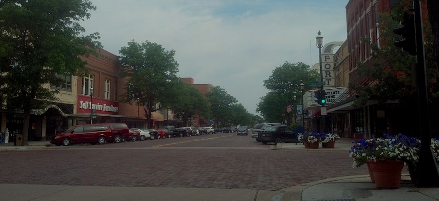 Central Avenue in Kearney, Nebraska