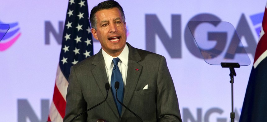 Nevada Gov. Brian Sandoval, chair of the National Governors Association. 