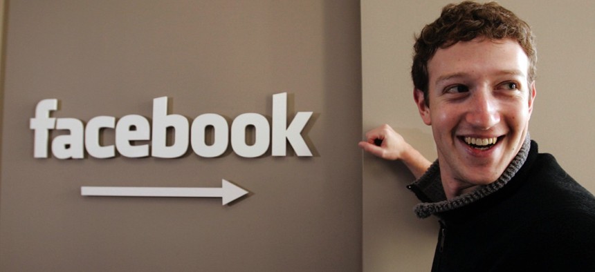 Facebook founder Mark Zuckerberg in 2007.