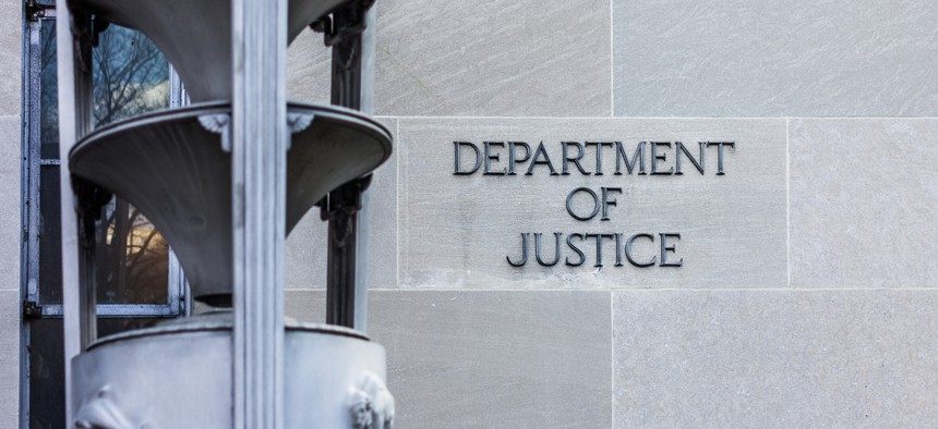 The Department of Justice headquarters in Washington, D.C.