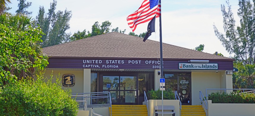 A post office in Captiva, Florida.