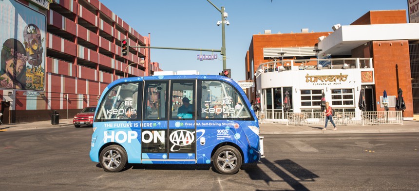 The Atlas has 80 partner cities, including Las Vegas, which used the platform to share details about its autonomous shuttle.