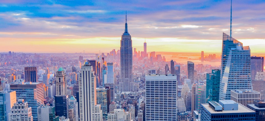 New York ranked first on the list of best large cities, defined as having a population of as least 1 million people.