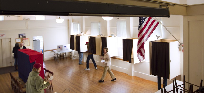 Voting in Maine in 2012