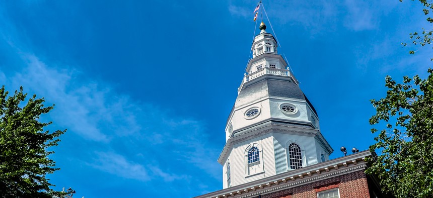 The Maryland Statehouse in Annapolis.