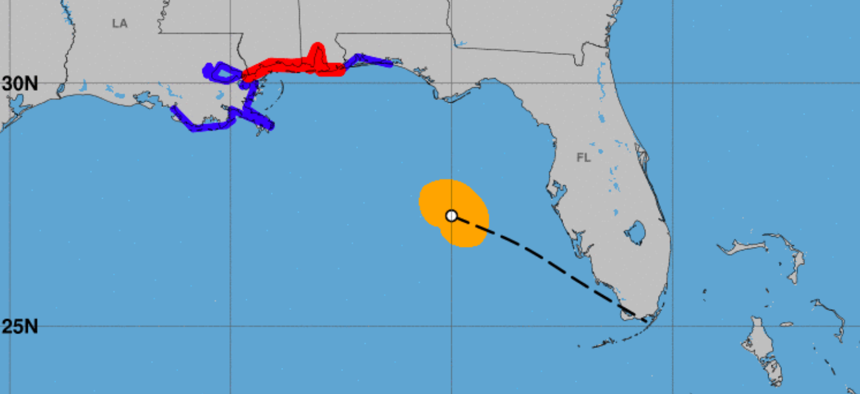 As of 2 a.m. EDT on Tuesday, hurricane warnings were posted for the Alabama and Mississippi coasts, with tropical storm warnings in effect for other parts of the Gulf Coast.