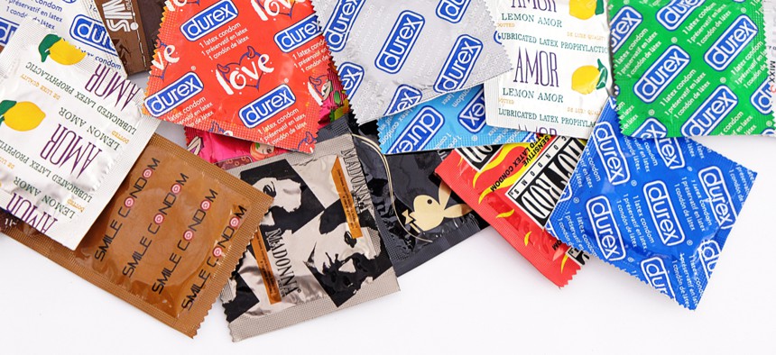 Condoms are initially available at four schools, but could expand to more.