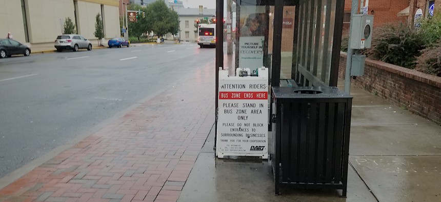 DART wants its bus riders to steer clear of local businesses along King Street in downtown Wilmington.