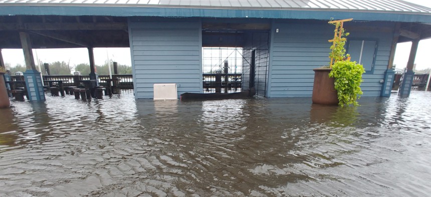 Hurricane flooding leads to standing water, the preferred breeding ground for mosquitoes.