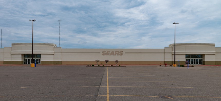 A recently shuttered Sears store in St. Cloud, Minnesota.
