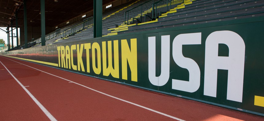 Historic Hayward Field at the University of Oregon will be renovated and reconstructed to host the 2021 IAAF World Championships.