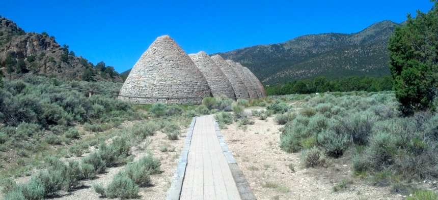 The Ward Charcoal Ovens State Historic Park near Ely, Nevada