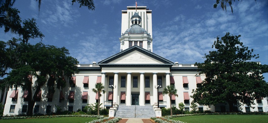 The state capitol building in Florida.