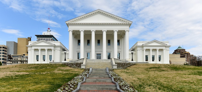 The Virginia State Capitol in Richmond.