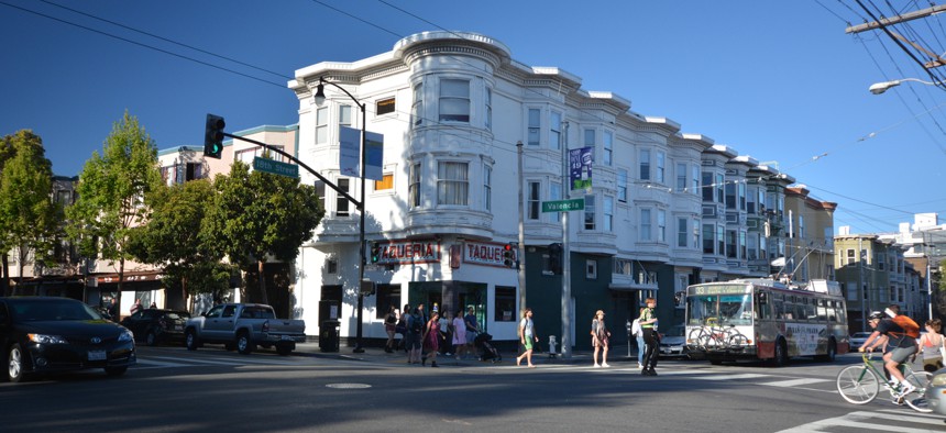 The Mission District in San Francisco