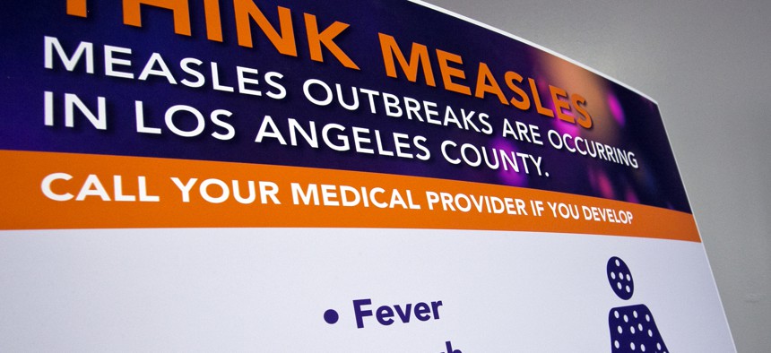 Hundreds of college students were quarantined in California after a measles outbreak was declared in Los Angeles.