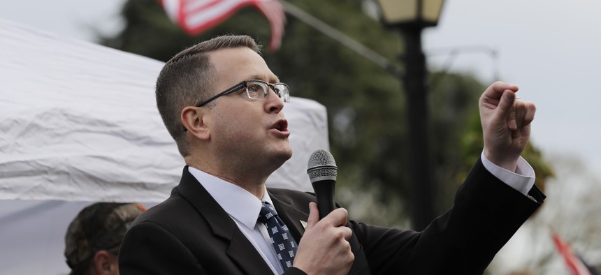 Washington state Rep. Matt Shea has been involved in a movement to create a 51st state.