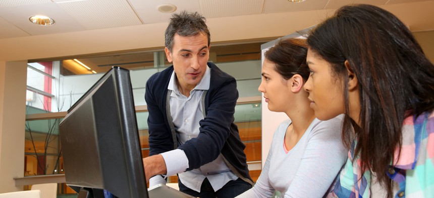 Teaching workers digital skills will be key to retraining.