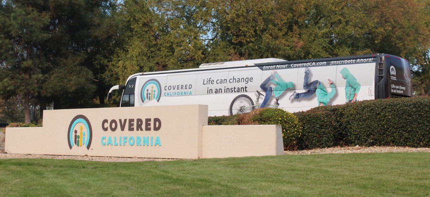 To promote open enrollment, Covered California launched a 16-city, 23-stop bus tour earlier this year, which kicked off in Sacramento.