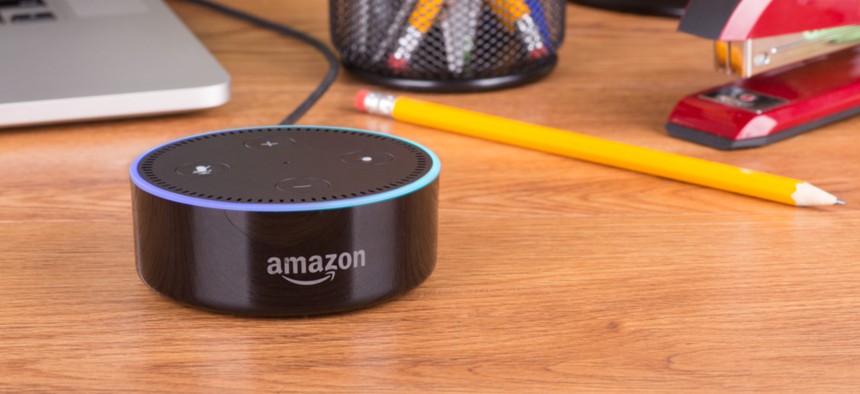 The Amazon Echo Dot is a popular model of voice assistance that connects to Alexa.