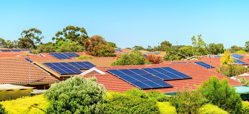 Solar panels have become a popular source of energy in homes around the world.