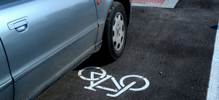 Using a new app called Safe Lanes, you can report cars that block bike lanes.