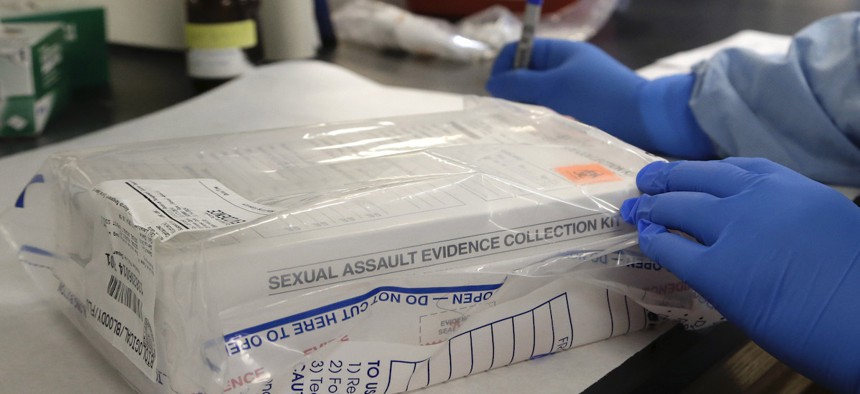 Rape kits--the evidence collected from sexual assault victims during medical exams--often languish untested as state crime labs struggle to keep up with demand.