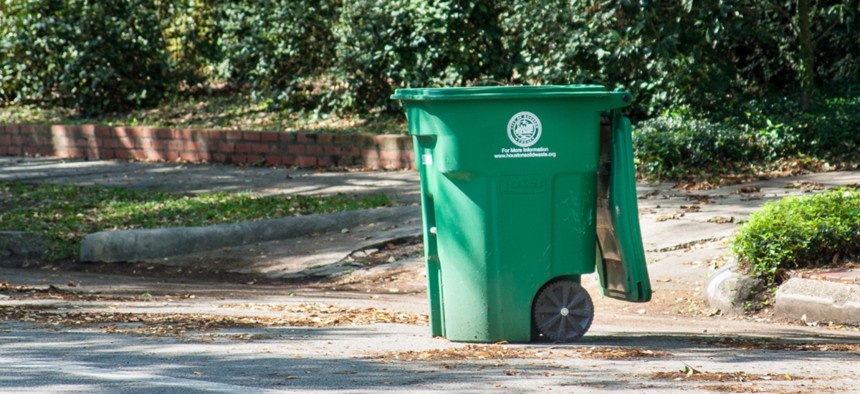 2.6 million pounds of recycling ended up in landfills in Houston recently.