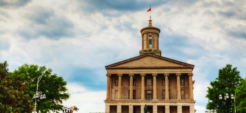 The Tennessee State Capitol in Nashville. 