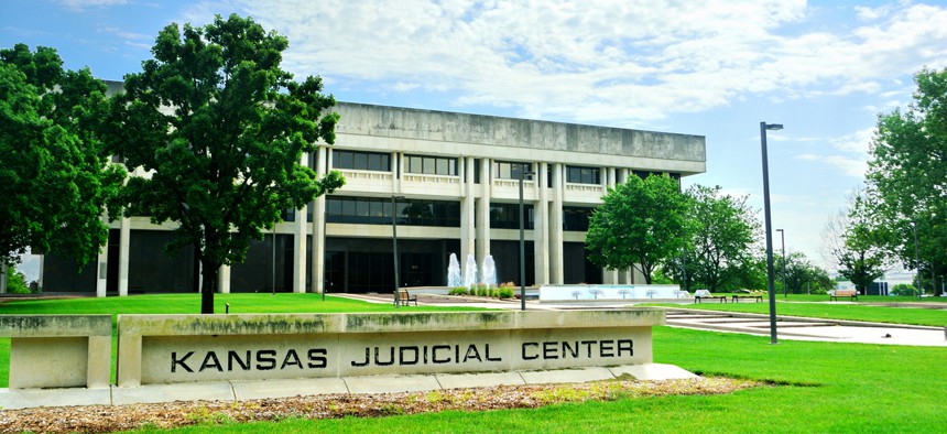 The Kansas Supreme Court's judicial center.