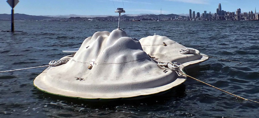 The Buoyant Ecologies Float Lab in the San Francisco Bay