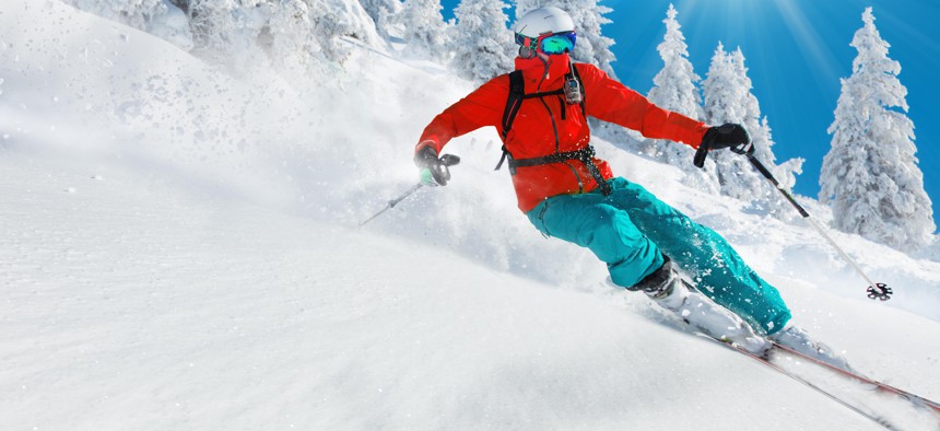 Skiing is just one of the outdoor recreation activities that is contributing to significant economic output gains for some states.