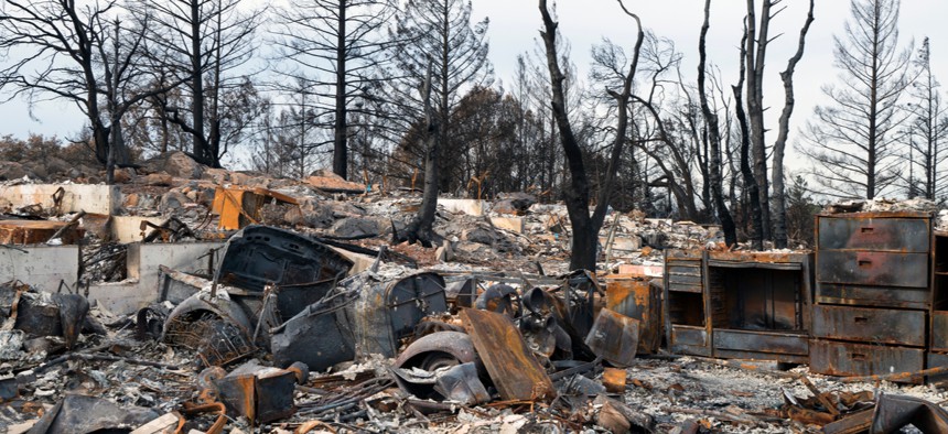 Last year's wildfires left many California homes destroyed.