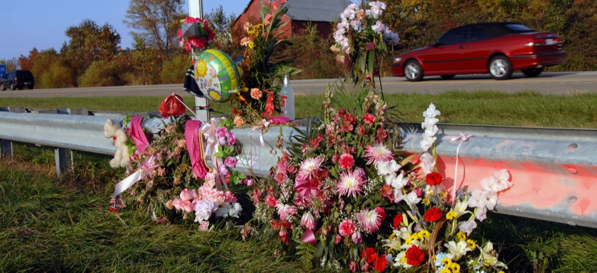 There is no federal law governing roadside memorials, and state policies differ widely from place to place.
