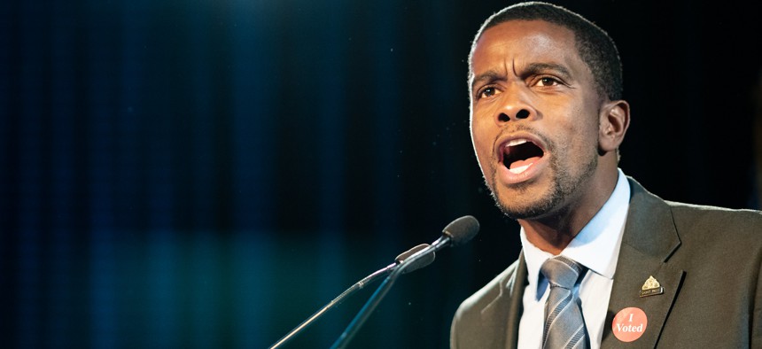 St. Paul Mayor Melvin Carter received threats over a trash collection program.