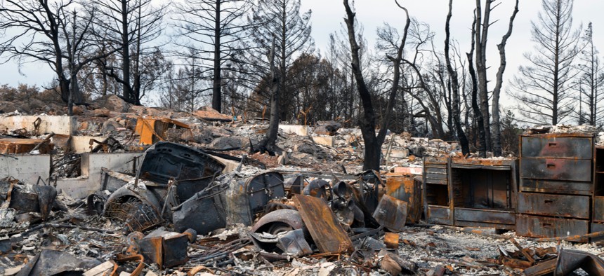 The 2018 Camp Fire left thousands of homes destroyed in California.