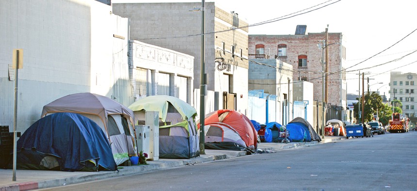 California Gov. Gavin Newsom announced that the state would make vacant state land available for emergency homeless shelters.
