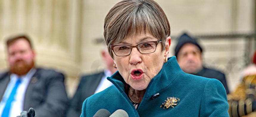 Kansas's Democratic governor, Laura Kelly, struck a deal with Republicans to expand Medicaid..